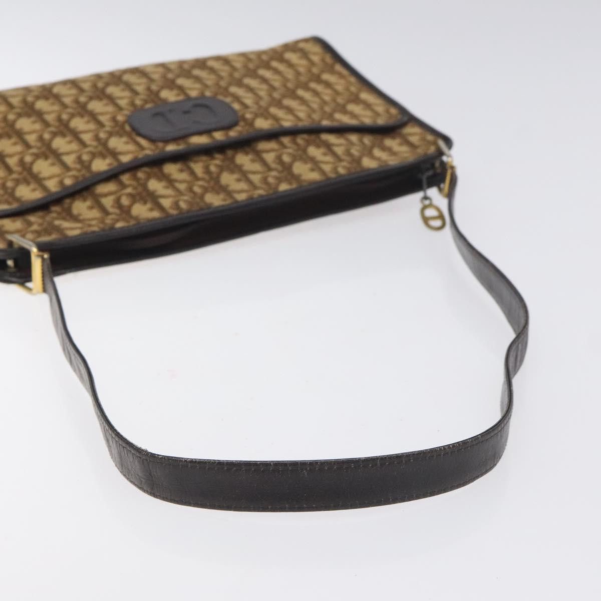 Dior DIOR Trotter Canvas Shoulder Bag Brown Size ONE SIZE - 7 Thumbnail