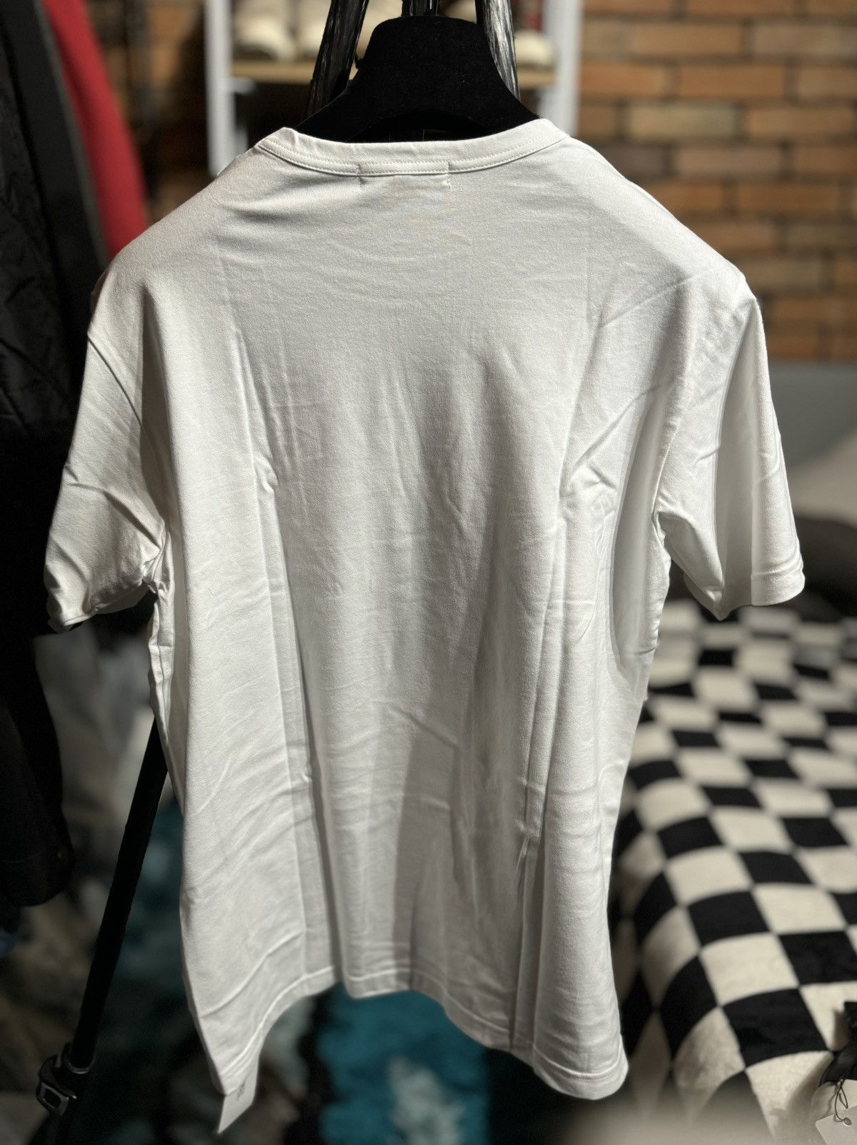 Comme des Garcons Homme Plus HOOP DREAMS BASKETBALL WHITE TEE SHIRT Size US M / EU 48-50 / 2 - 4 Thumbnail