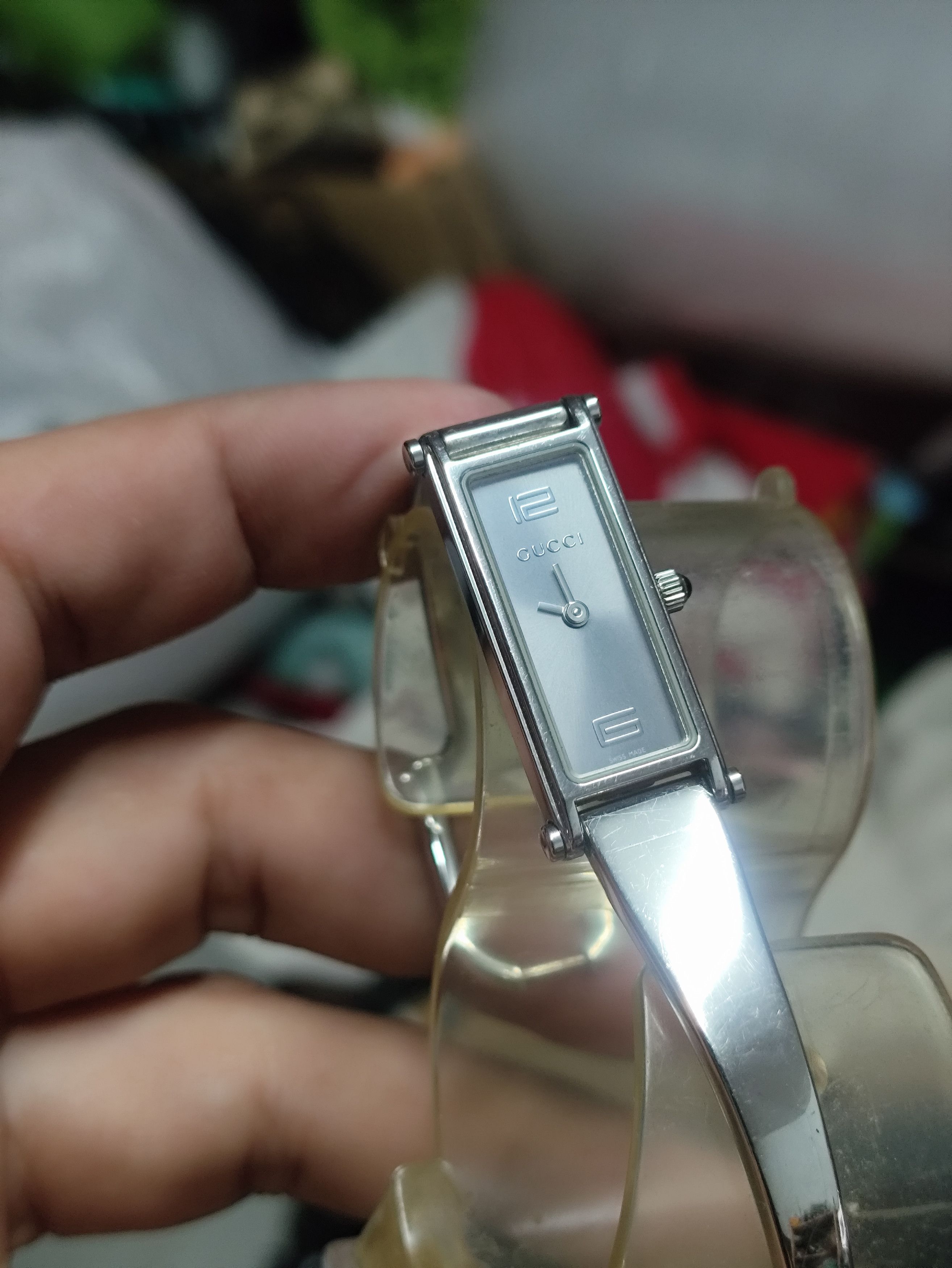 Gucci × Vintage GUCCI 1500L SWISS MADE STAINLESS STEEL WATCH Size ONE SIZE - 9 Thumbnail