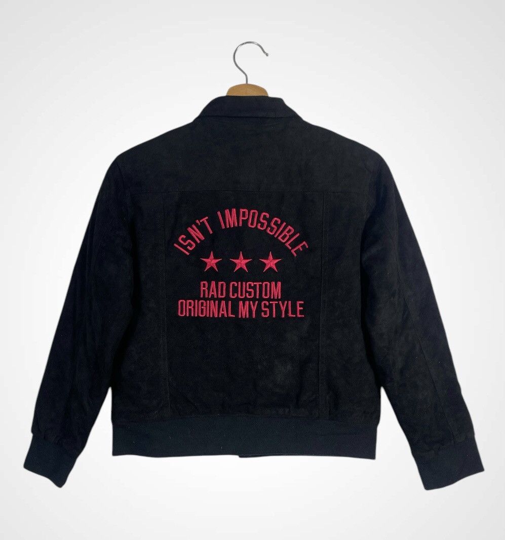 If Six Was Nine × Japanese Brand × Le Grande Bleu (L.G.B.) A13 Rad Custom Punk Gothic Velvet Jacket Size S / US 4 / IT 40 - 2 Thumbnail