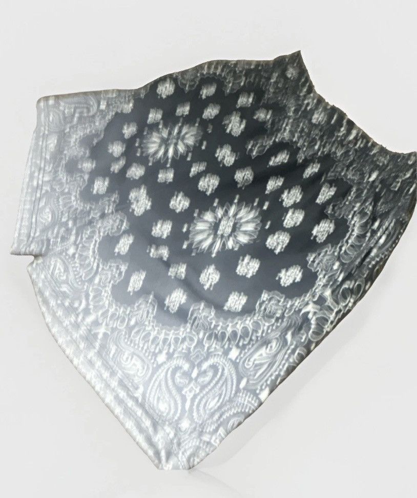 Other Asylum Co. Black Paisley Bandana Satin Mesh Shorts Size US 34 / EU 50 - 6 Thumbnail