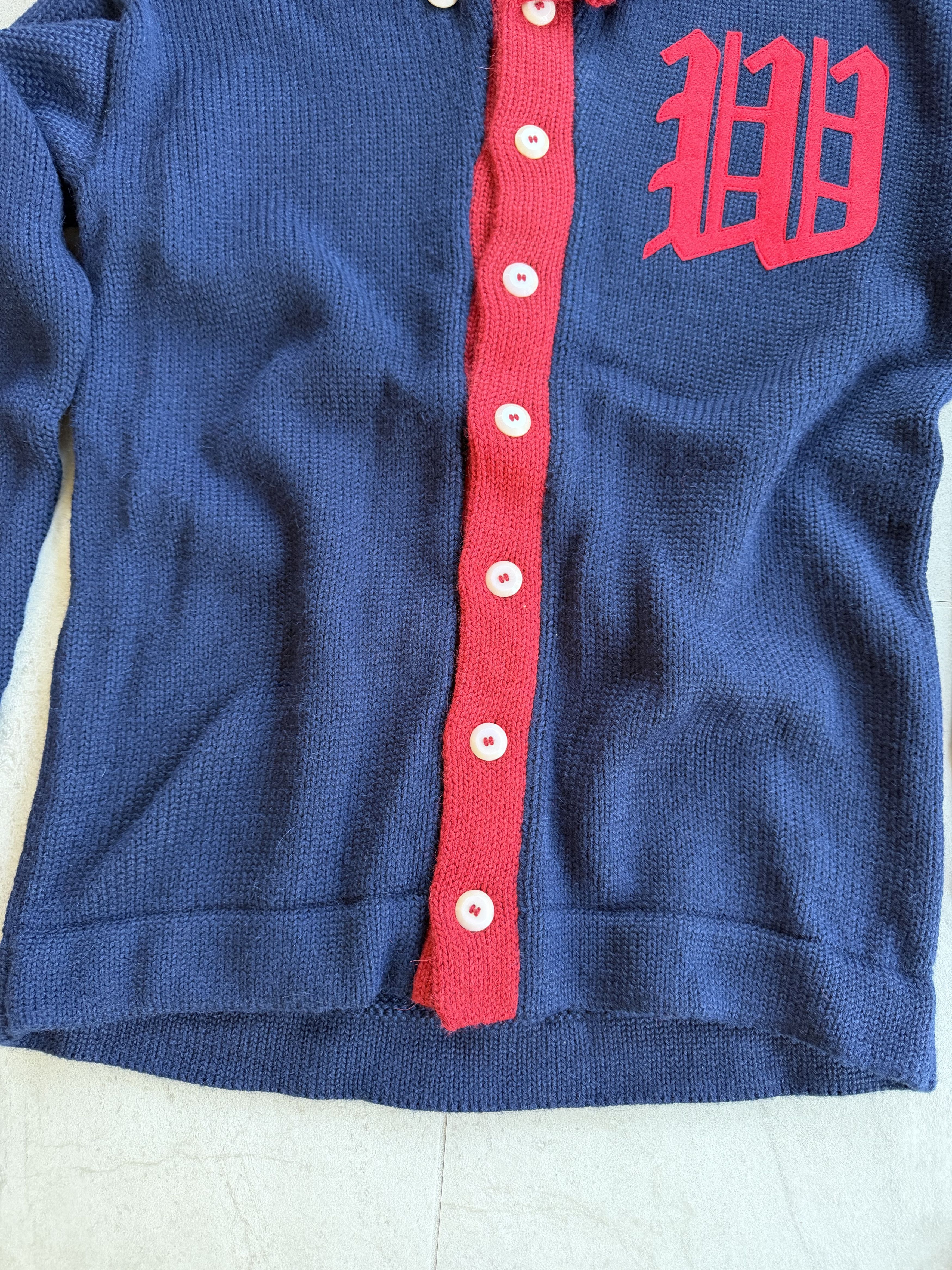 Ebbets Field Flannels Ebbets Field 1912 Washington Senators Shawl Collar Sweater Size US L / EU 52-54 / 3 - 3 Thumbnail
