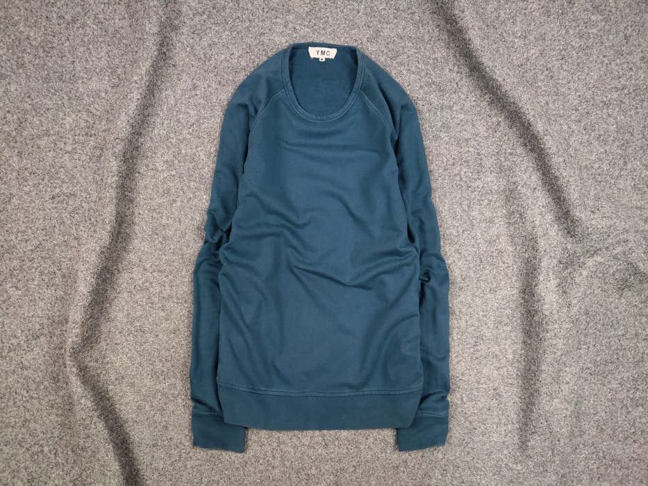YMC YMC You Must Create Designer Classic Crew Chek Sweatshirt Size US M / EU 48-50 / 2 - 1 Thumbnail