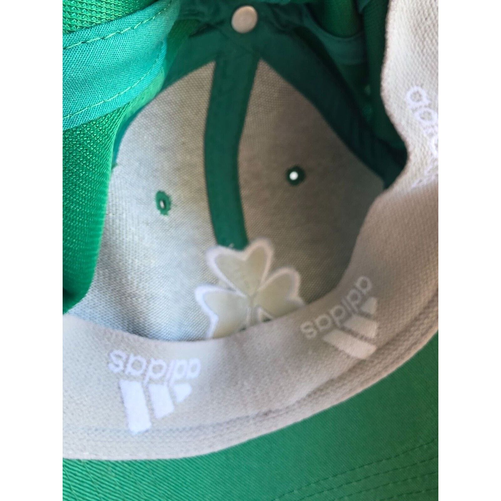 Adidas Adidas Green Clover Always Cool Adjustable Hat S/M Size ONE SIZE - 10 Thumbnail