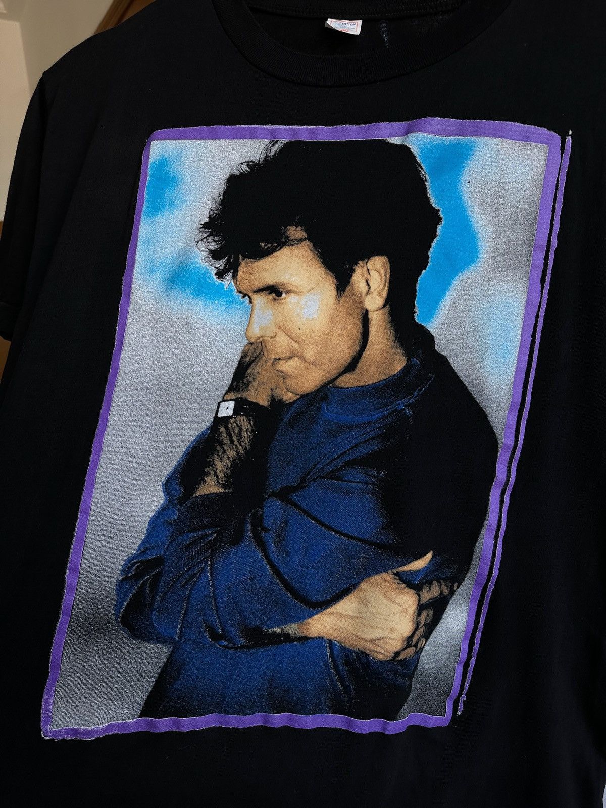 Band Tees × Vintage Vintage 1990 Cliff Richard Tour T-shirt Size US L / EU 52-54 / 3 - 2 Thumbnail