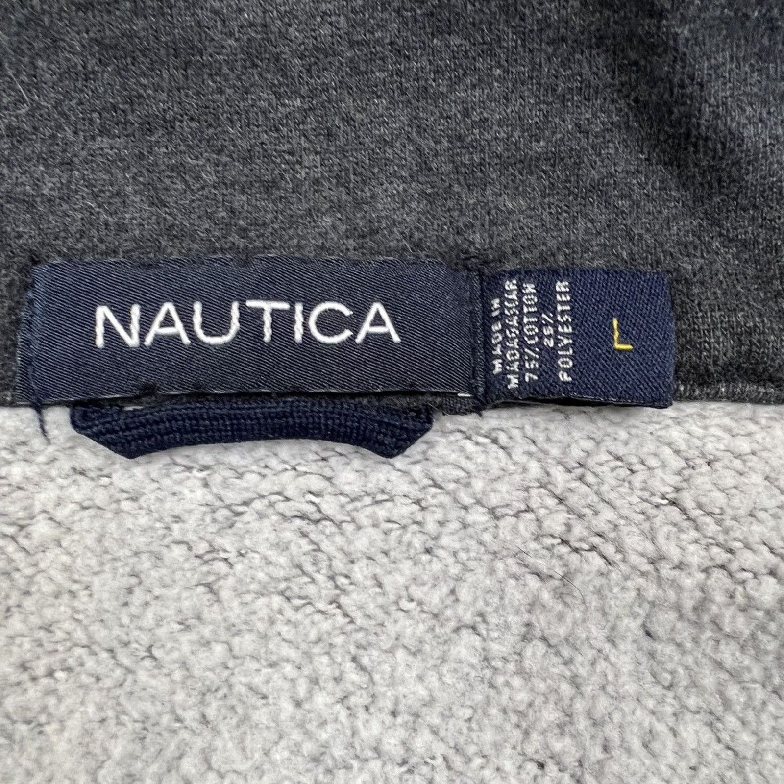 Nautica × Vintage Vintage Nautica Sweatshirt 1/4 Zip Pullover Outdoor Jacket Size US L / EU 52-54 / 3 - 5 Thumbnail