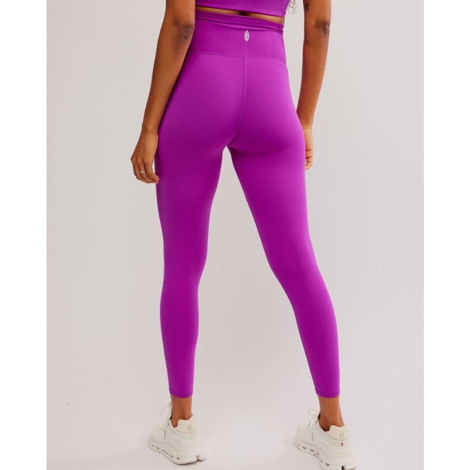 Free People NWT Free People x Hatch Maternity Leggings Purple Size L Size 29" - 2 Thumbnail