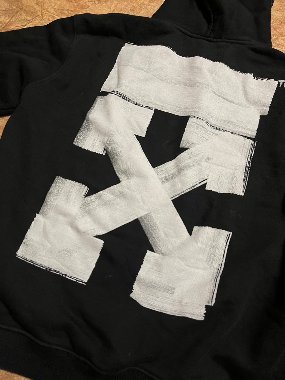 Off-White Off White Virgil Cross Arrows Black Hoodie Big Logo Size US XL / EU 56 / 4 - 2 Thumbnail
