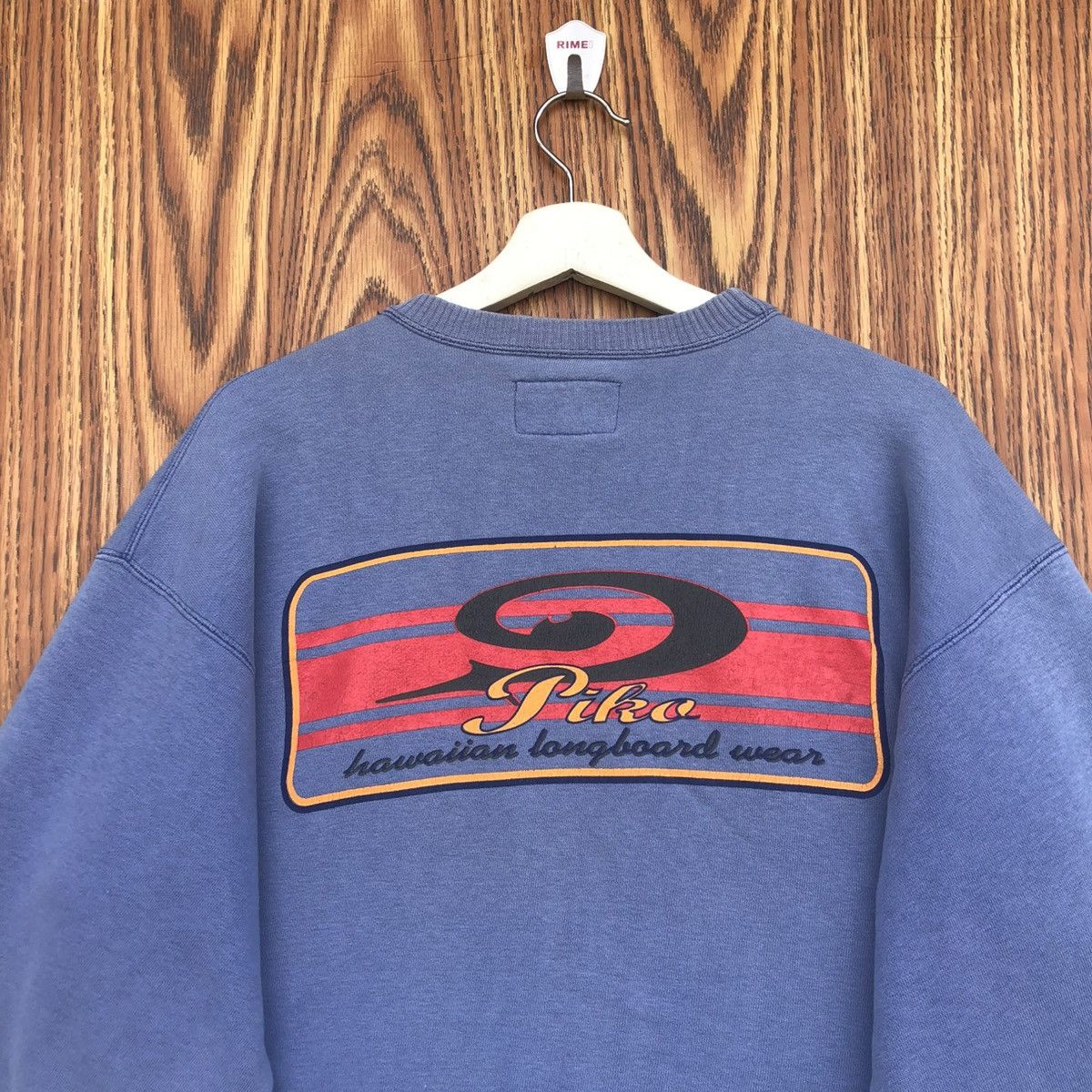 Vintage Vintage Piko Hawaiian Longboard Wear Sweatshirt Crewneck Size US L / EU 52-54 / 3 - 2 Thumbnail