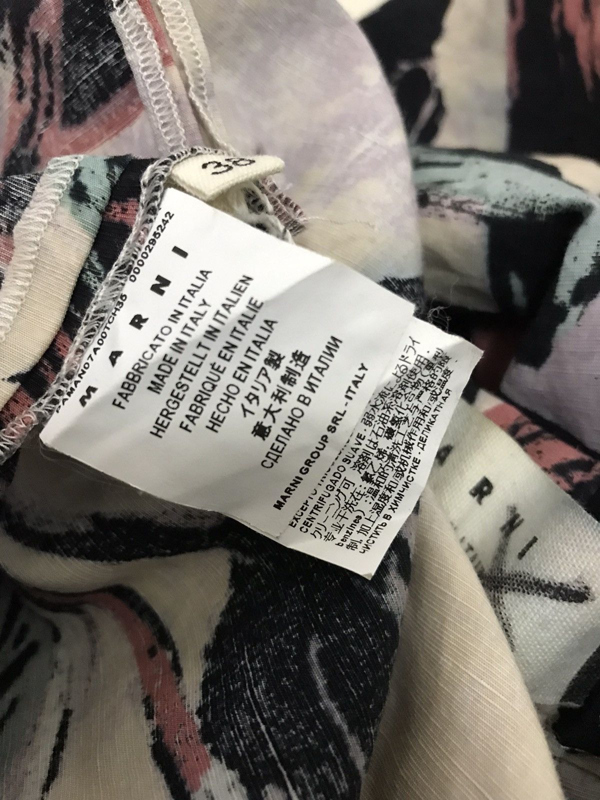 Marni Marni Floral Printed Pants Size US 30 / EU 46 - 5 Thumbnail