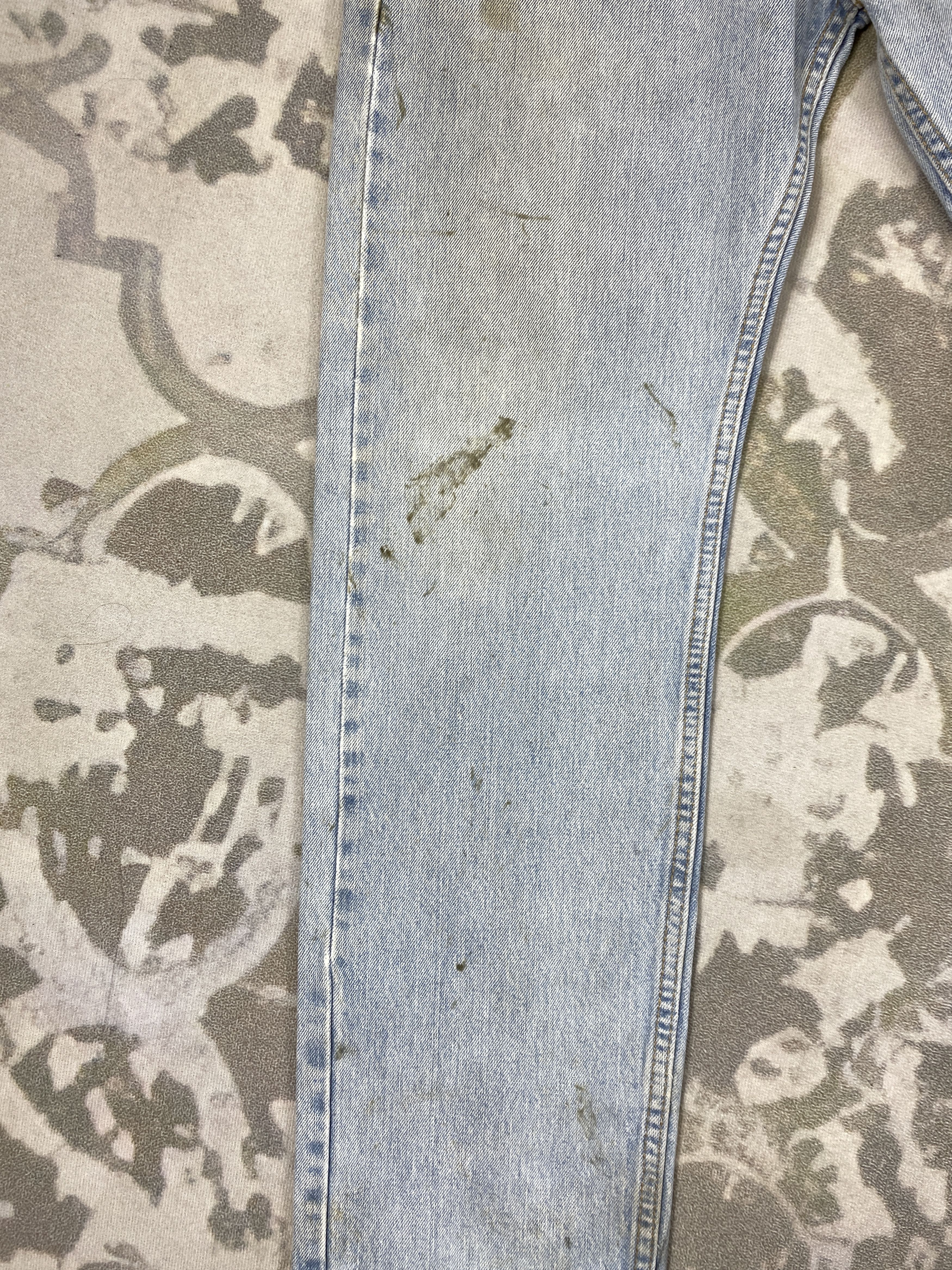 Levi's Light Blue Wash Vintage Levi's 505 34x30 Denim -JN1757 Size US 34 / EU 50 - 12 Thumbnail