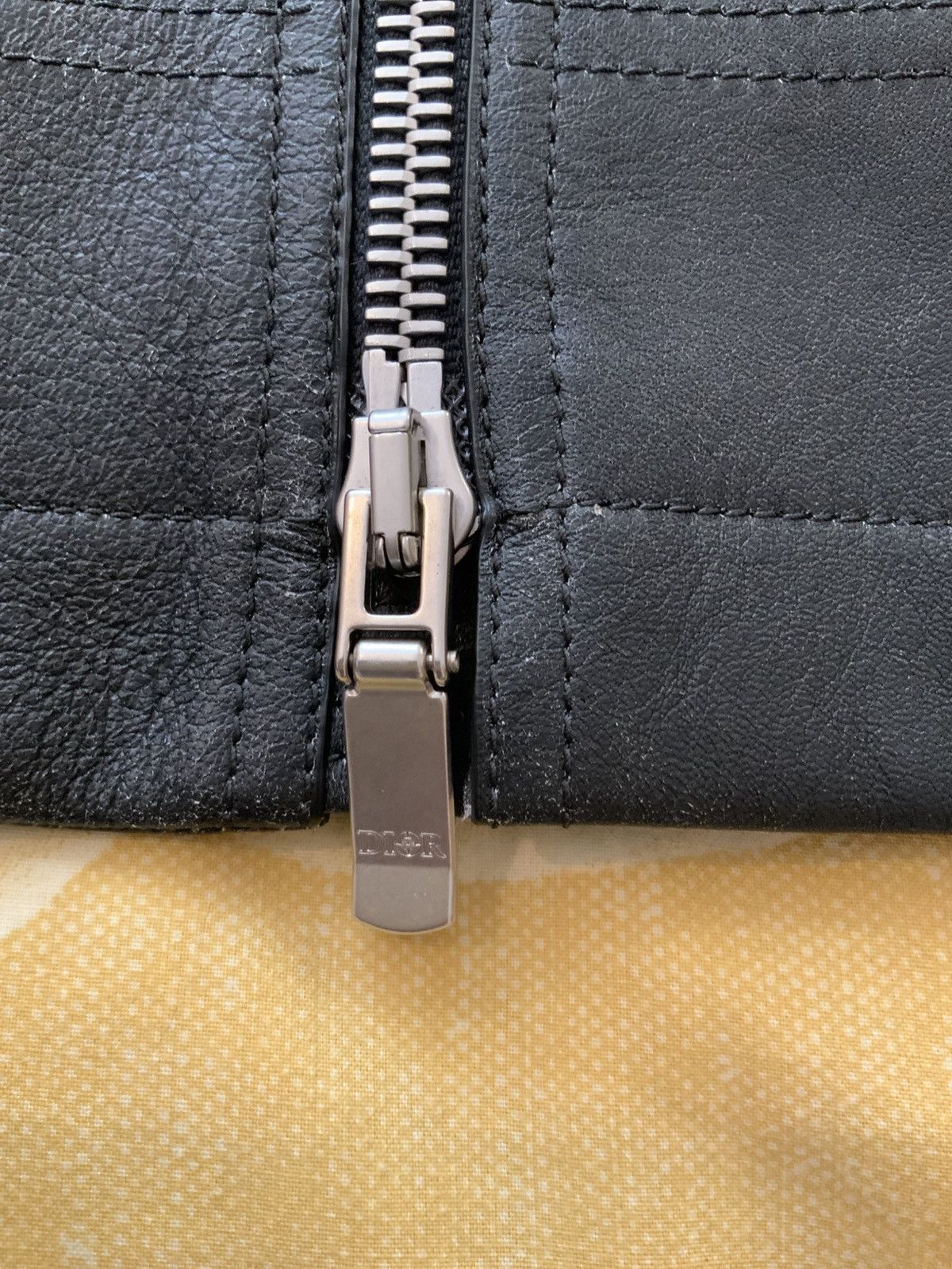 Dior × Stone Island Dior x Stone Island Leather Field Jacket Size US M / EU 48-50 / 2 - 10 Thumbnail