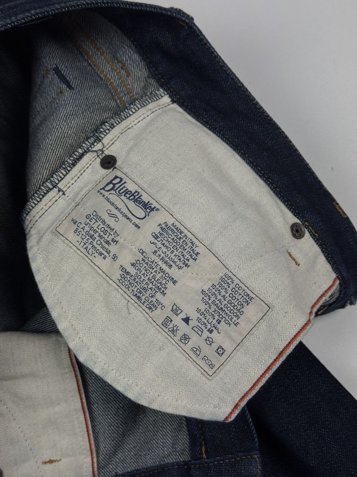 Blue Blanket Blue Blanket Selvage Denim Jeans Size 28 Size US 28 / EU 44 - 9 Thumbnail