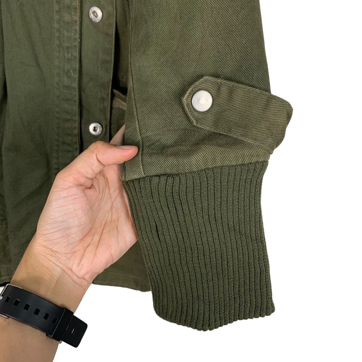 Japanese Brand H.C.M.II Rare Design Jacket High Collar Parka #0940-C42 Size L / US 10 / IT 46 - 13 Thumbnail