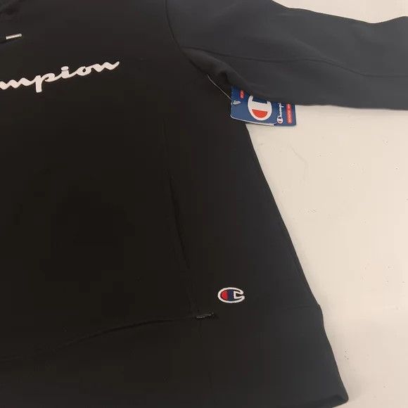 Champion Champion Men's Super Fleece Hoodie w/ Face Mask - Black - Sm Size US S / EU 44-46 / 1 - 10 Thumbnail