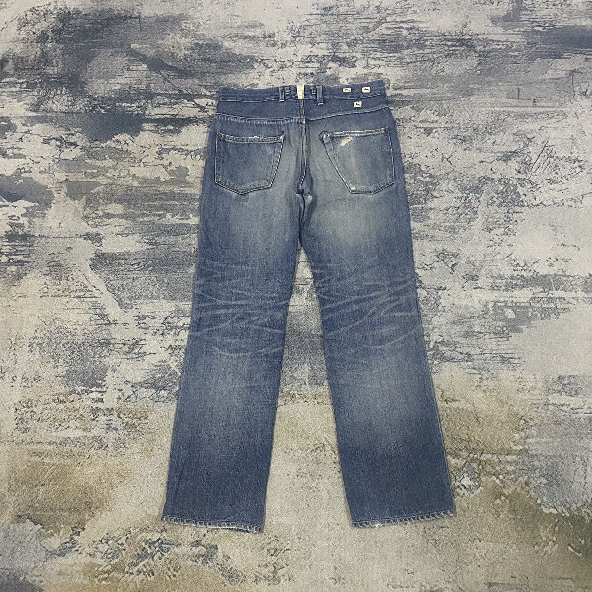 Jean × Paul Smith Red Ear × Vintage Vintage Paul Smith Red Ear Faded Distressed Denim Jean Size US 30 / EU 46 - 2 Thumbnail