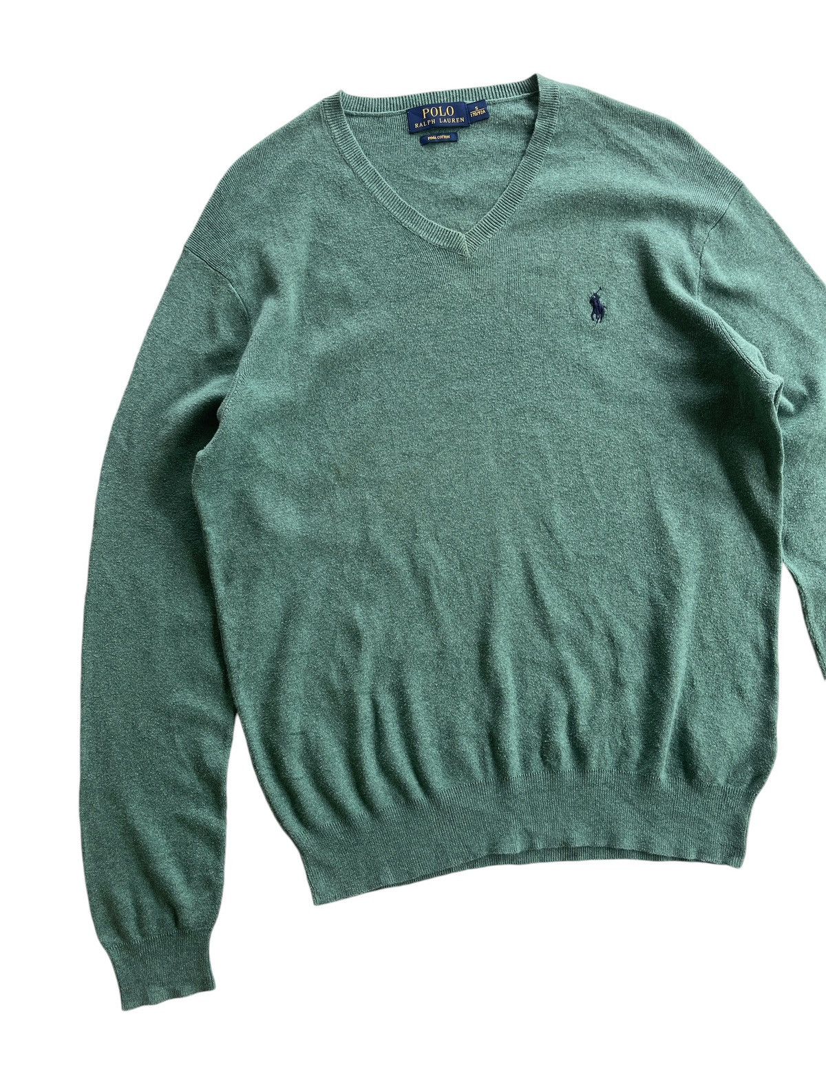 Polo Ralph Lauren Polo Ralph Lauren V-Neck Sweater Knitted Size US S / EU 44-46 / 1 - 6 Thumbnail