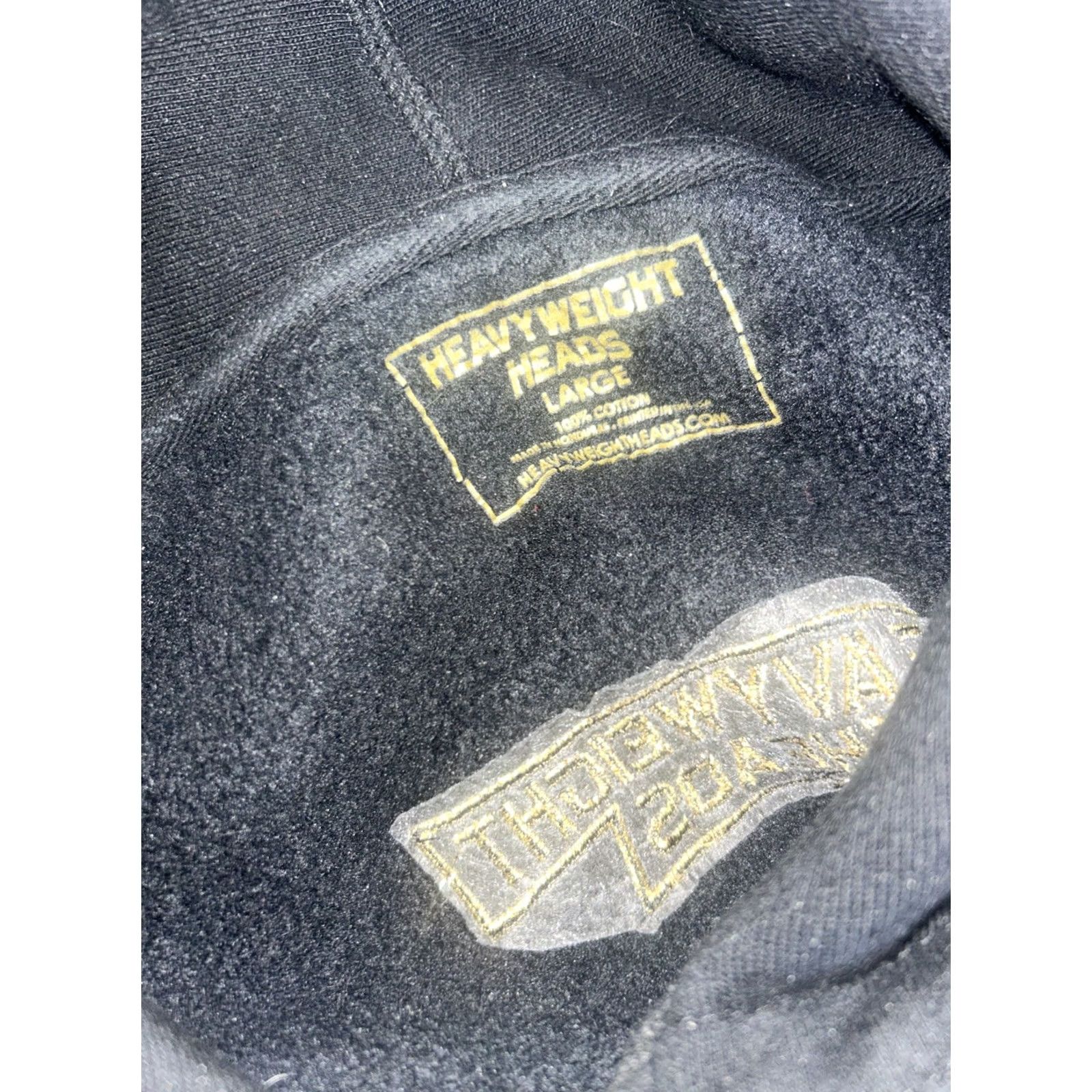 Logo 7 Cookies SF Hoodie Mens Large Black Spellout Embroidered Logo Hip Hop Pullover Size US L / EU 52-54 / 3 - 8 Thumbnail
