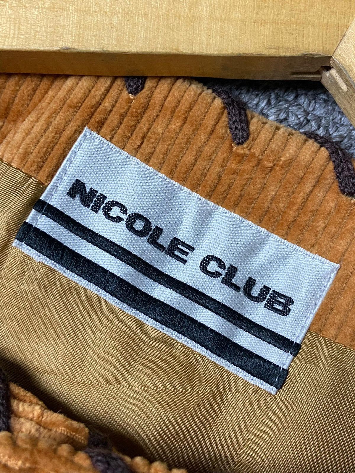 Nicole Club Vintage Nicole Club Workers Corduroy Jacket (170) Size US XXS / EU 40 - 6 Thumbnail