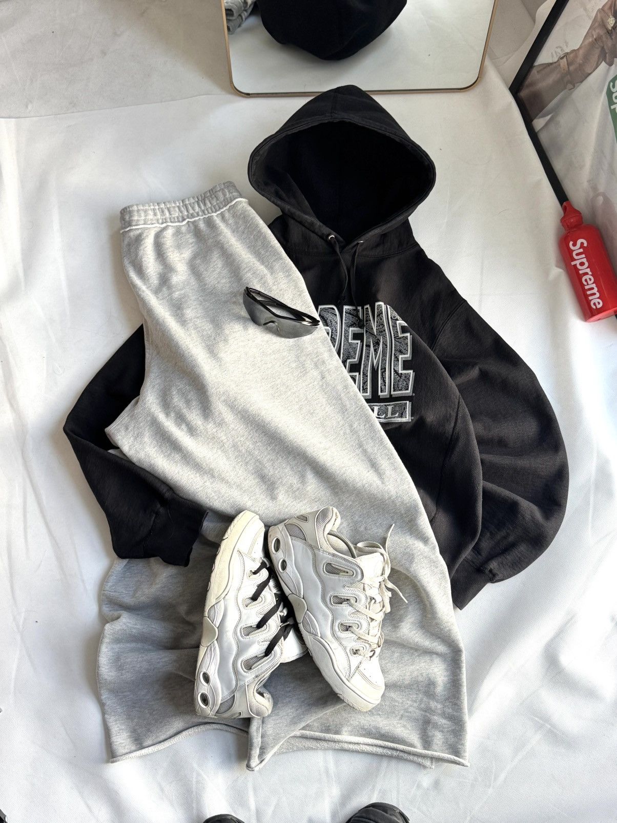 Supreme Supreme Hoodie Paisley Black Fuck Em All Logo Size US XL / EU 56 / 4 - 4 Thumbnail