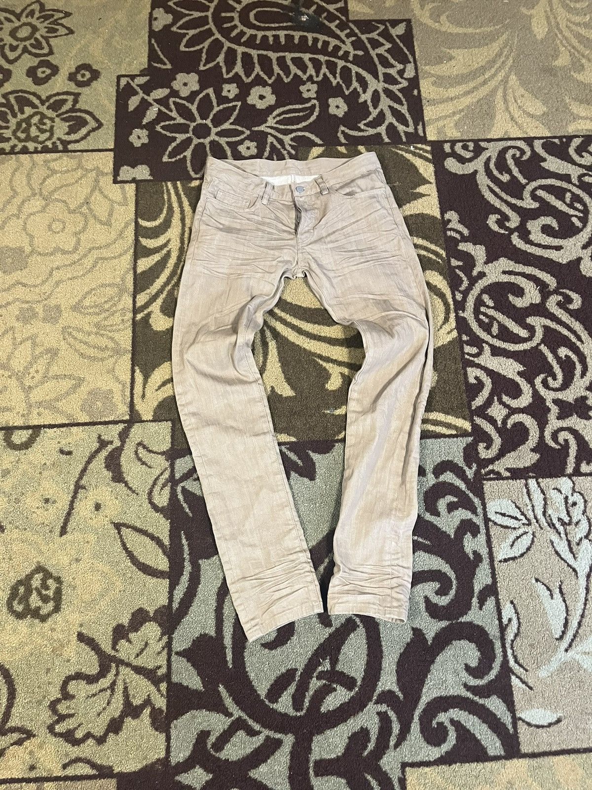 MNML mnml Brown/Tan Slim Jeans Size 30 Size US 30 / EU 46 - 1 Thumbnail