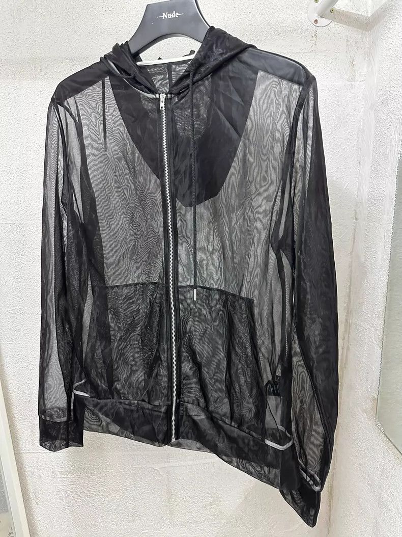 Helmut Lang HELMUT LANG Perspective grid cap shirt Size M / US 6-8 / IT 42-44 - 2 Thumbnail