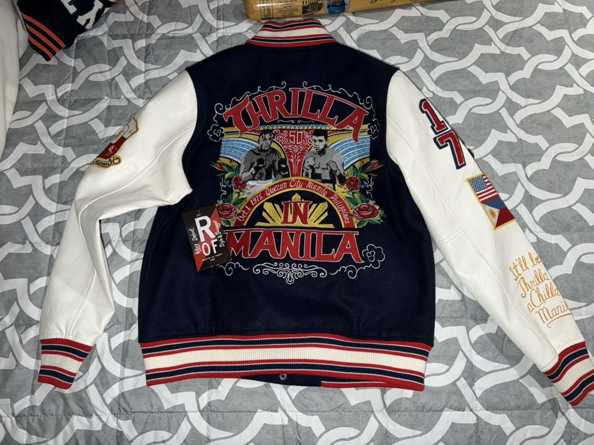 Roots Of Flight Thrilla in Manilla Roots of Fight Varsity Jacket Small Size US S / EU 44-46 / 1 - 6 Thumbnail