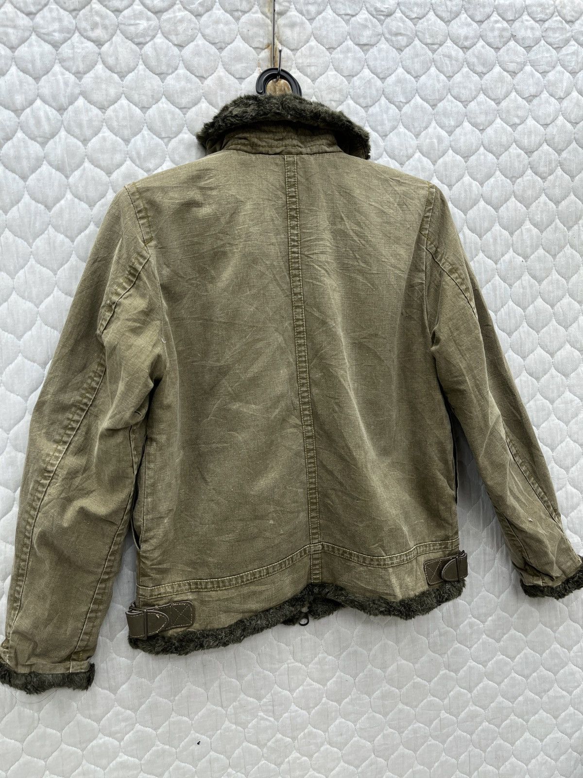 Johnbull 🔥🔥🔥ARCHIVE VTG JOHN BULL MILITARY SHEARLING JACKET Size S / US 4 / IT 40 - 5 Thumbnail
