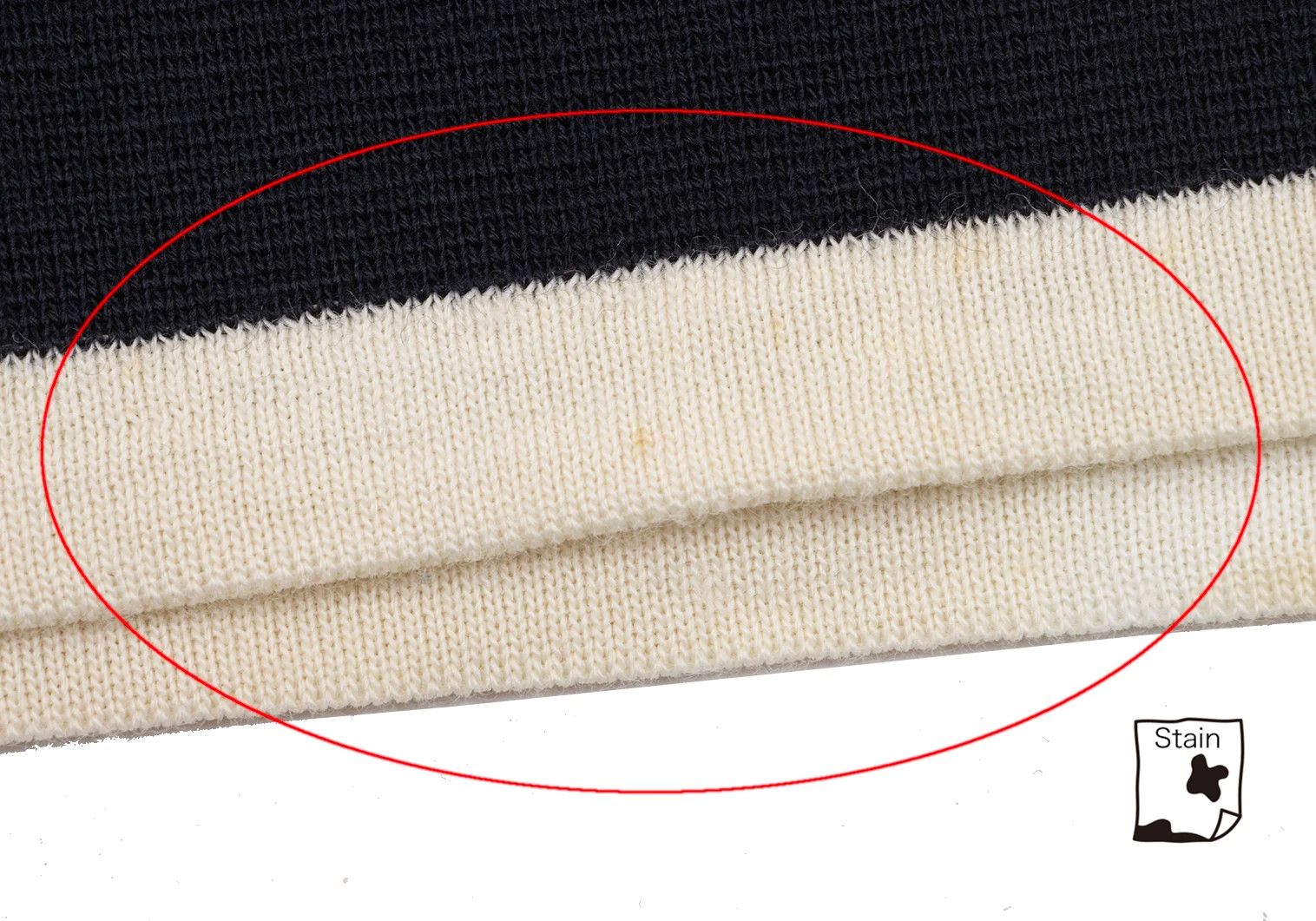 Yohji Yamamoto Yohji Yamamoto Bi-Color Line High Neck Knit Size US M / EU 48-50 / 2 - 9 Thumbnail