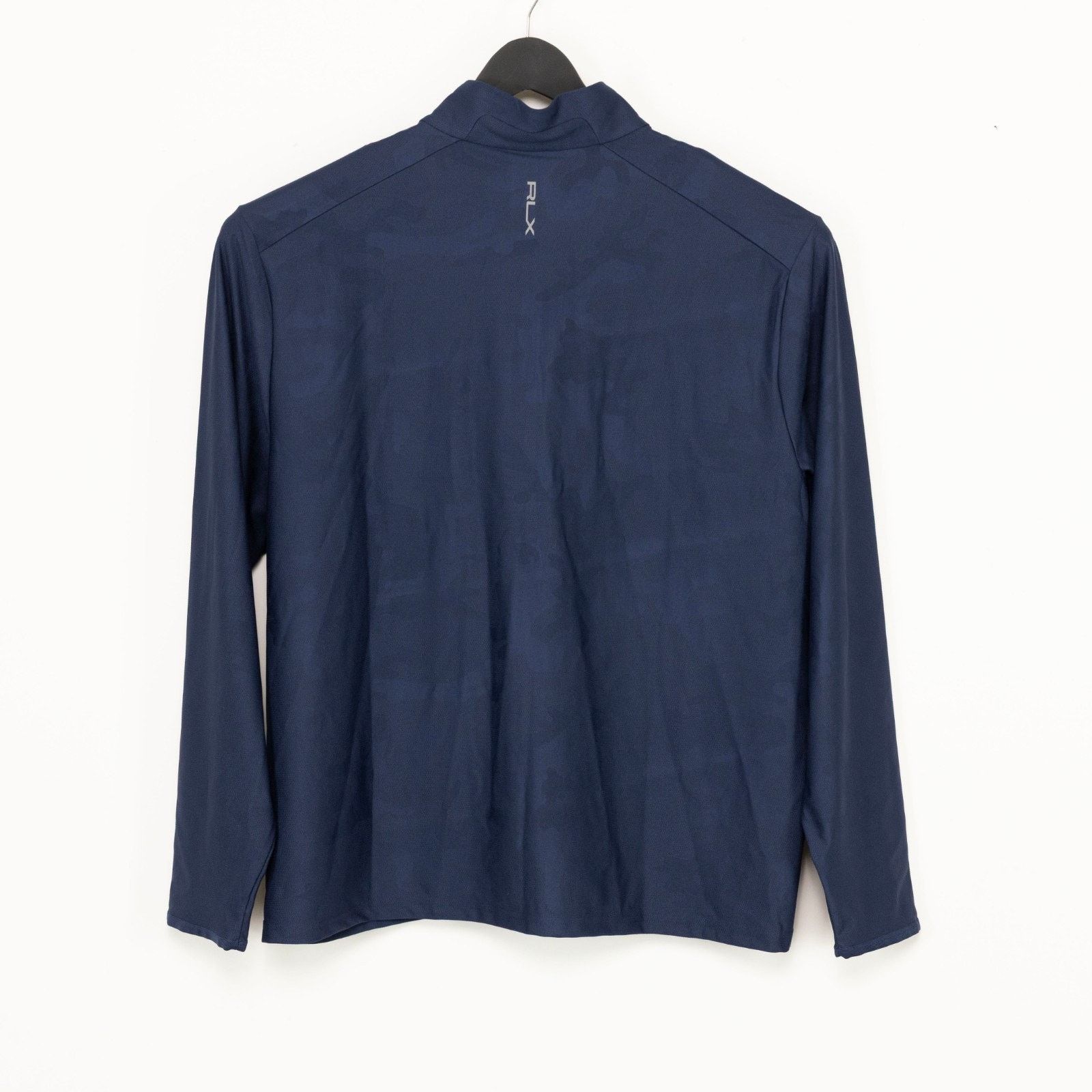 Polo Ralph Lauren Polo Ralph Lauren Men Stretch Camo Quarter Zip Pullover Navy Size US XXL / EU 58 / 5 - 4 Thumbnail