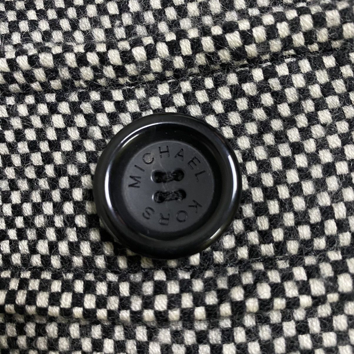 Michael Kors Michael Michael Kors peacoat double button, block check Size S / US 4 / IT 40 - 12 Thumbnail