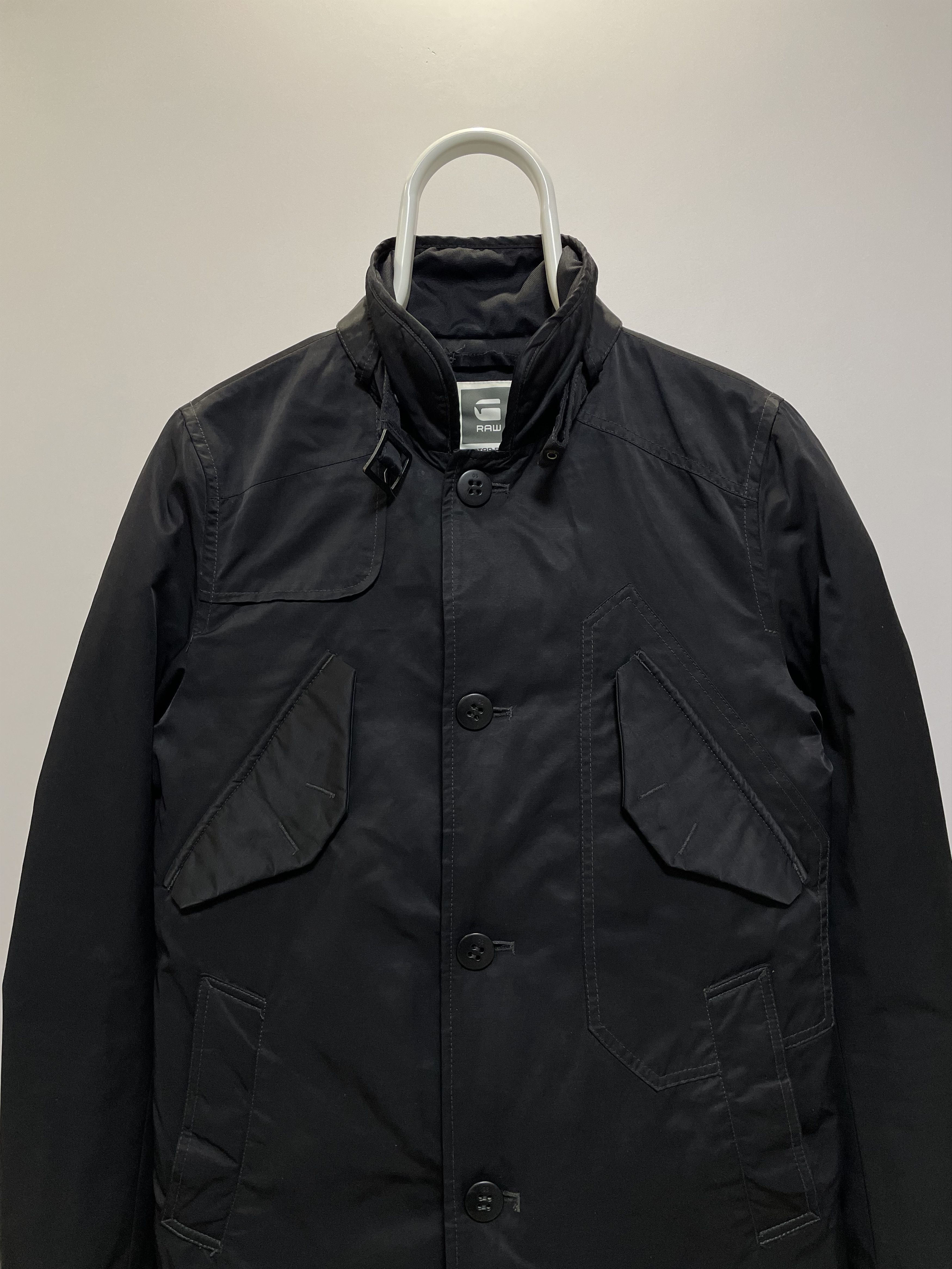 G-Star G-STAR RAW Atlas Garber Trench Jacket Coat Marlow Nylon Size US M / EU 48-50 / 2 - 6 Thumbnail