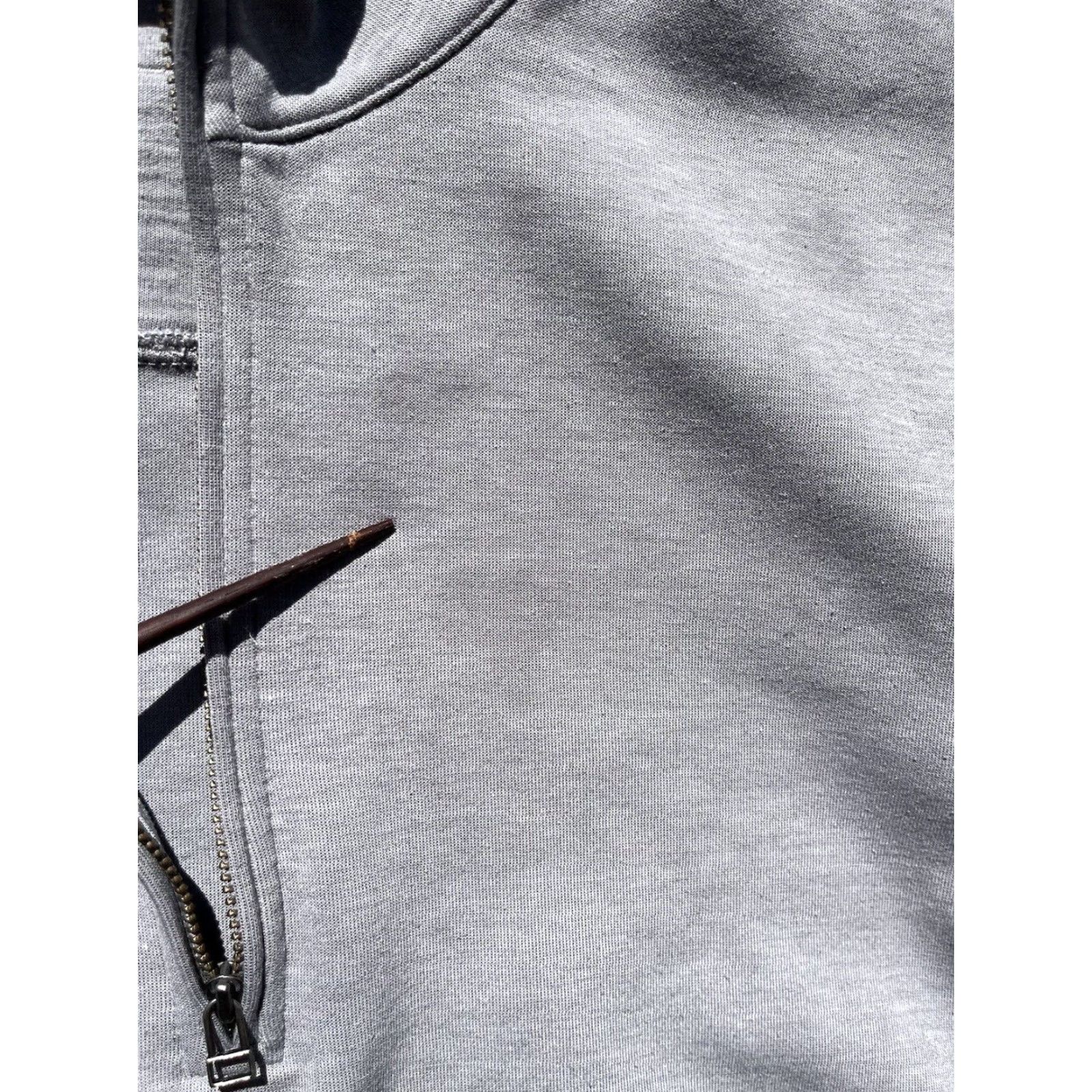 Nike Nike Sweatshirt Gray Pullover Solid L Zip 1/2 All Seasons Casual Men's Long Sleeve Logo Modern 90s City Athletic Active Gym Run Size US L / EU 52-54 / 3 - 5 Thumbnail