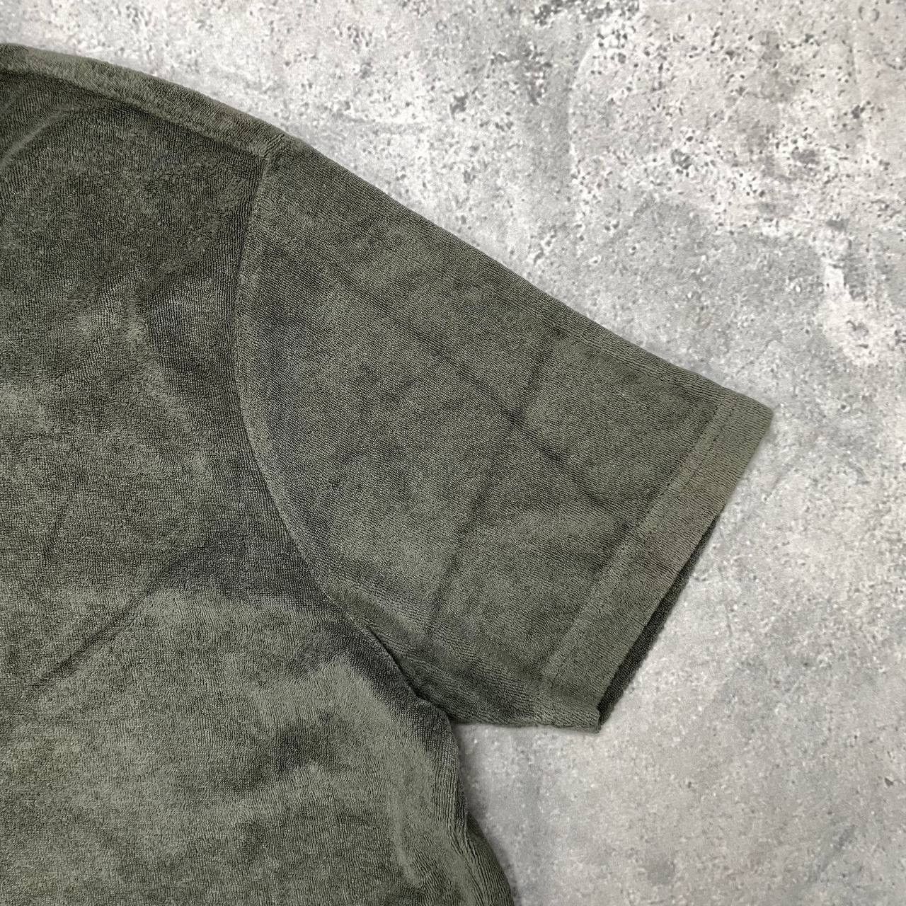 Altea Altea Terry Towelling Polo Shirt Green Size L Size US L / EU 52-54 / 3 - 4 Thumbnail