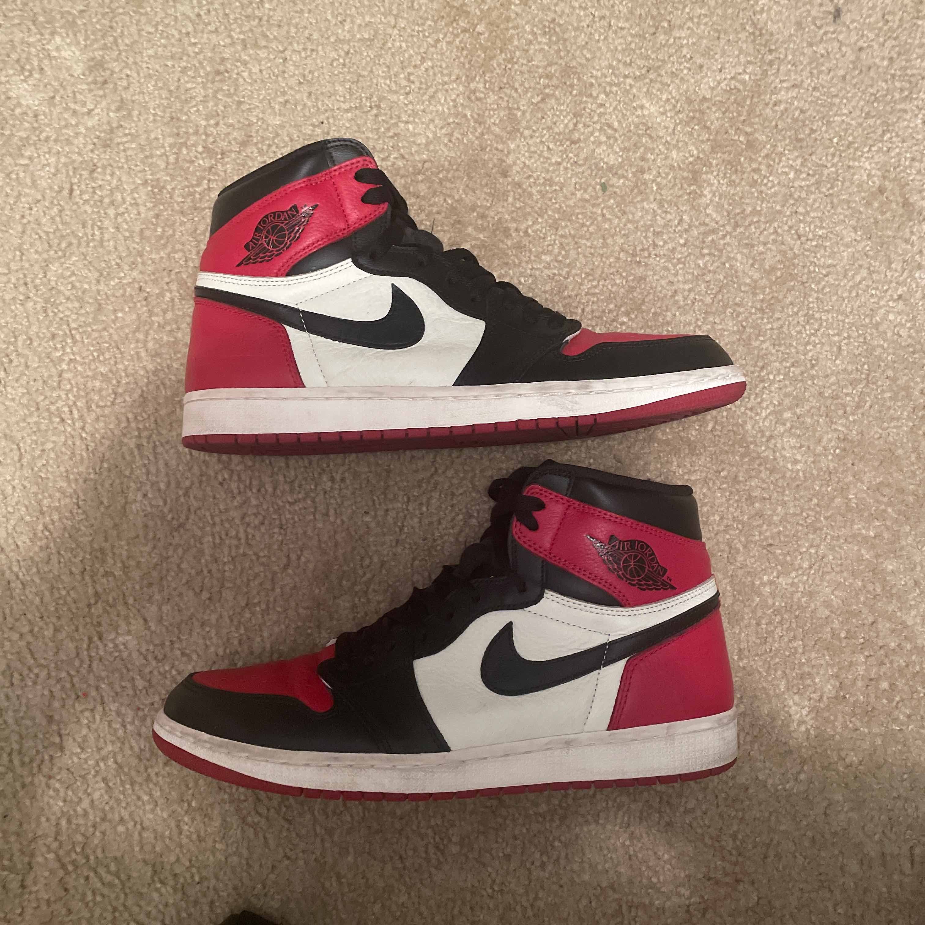 Air Jordan 1 Retro High OG Bred Toe