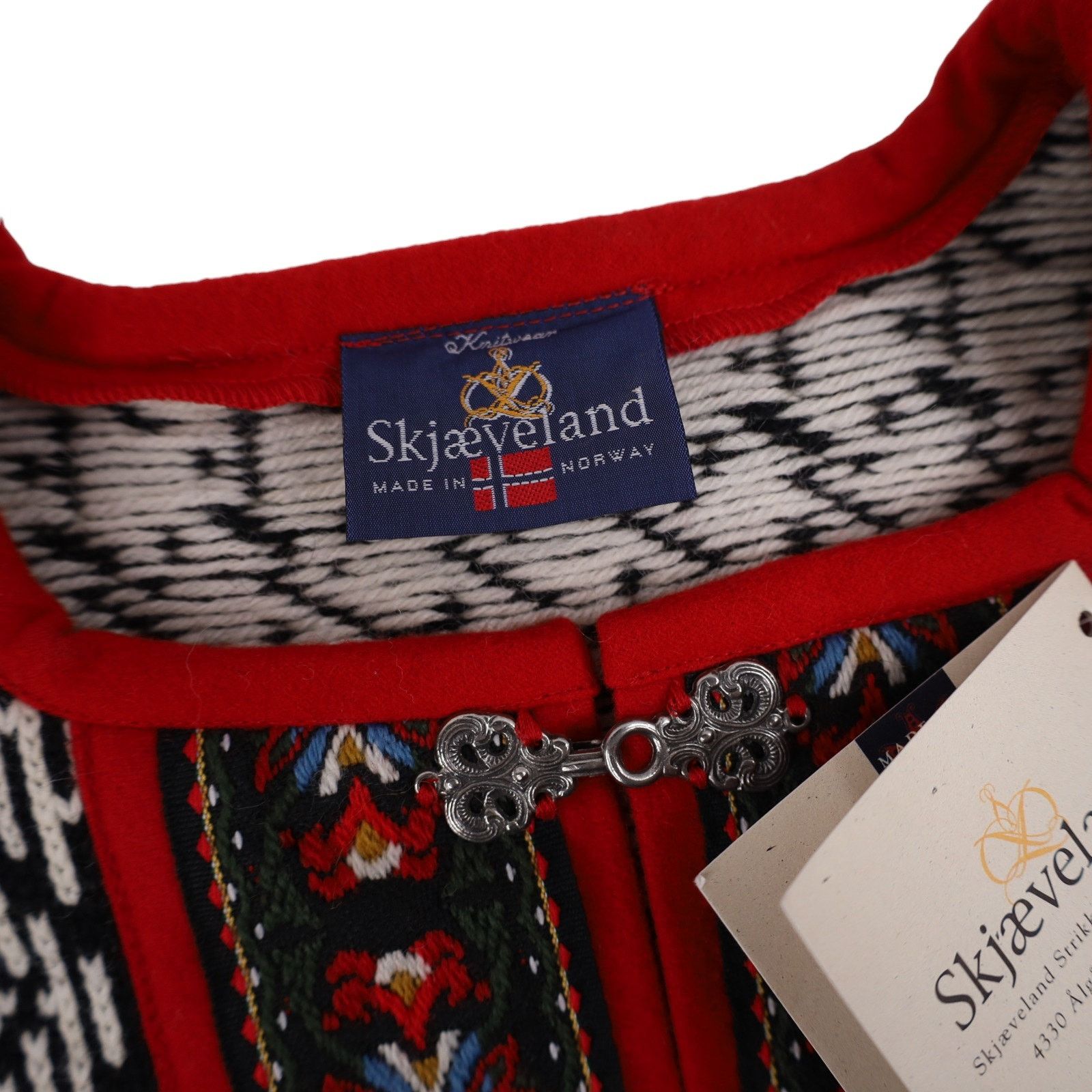 Vintage Vintage NWT Skjaeveland Norwegian Traditional Wool Sweater Size US S / EU 44-46 / 1 - 7 Thumbnail