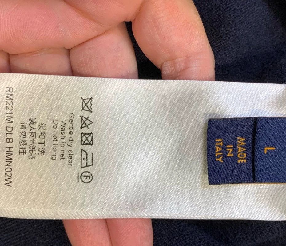 Louis Vuitton Louis Vuitton X Nigo co branded navy Loong Bo 2412-Nextarrow Size L / US 10 / IT 46 - 6 Thumbnail
