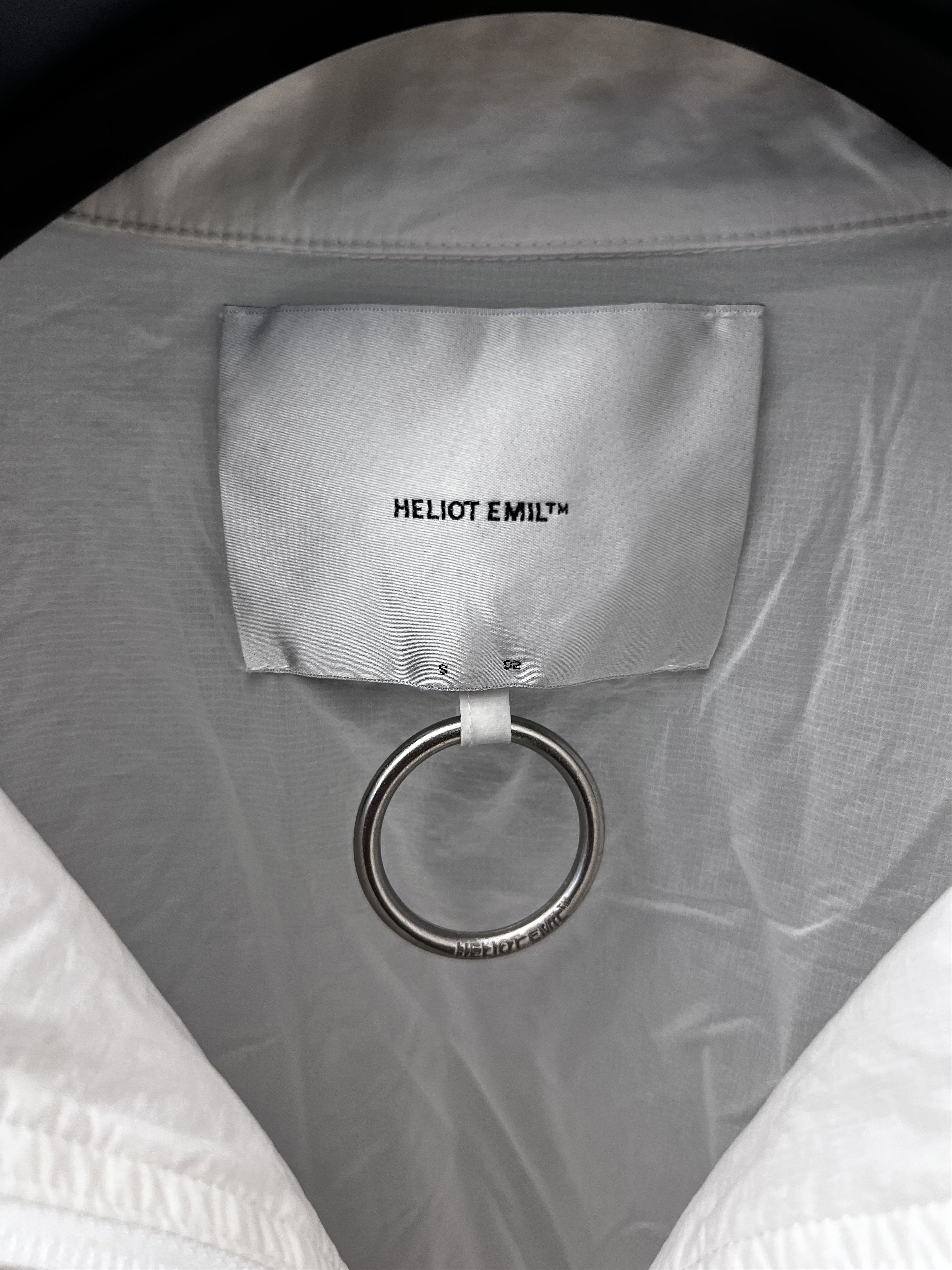 Heliot Emil ZIP UP LIGHT TECH JACKET Size US S / EU 44-46 / 1 - 3 Thumbnail