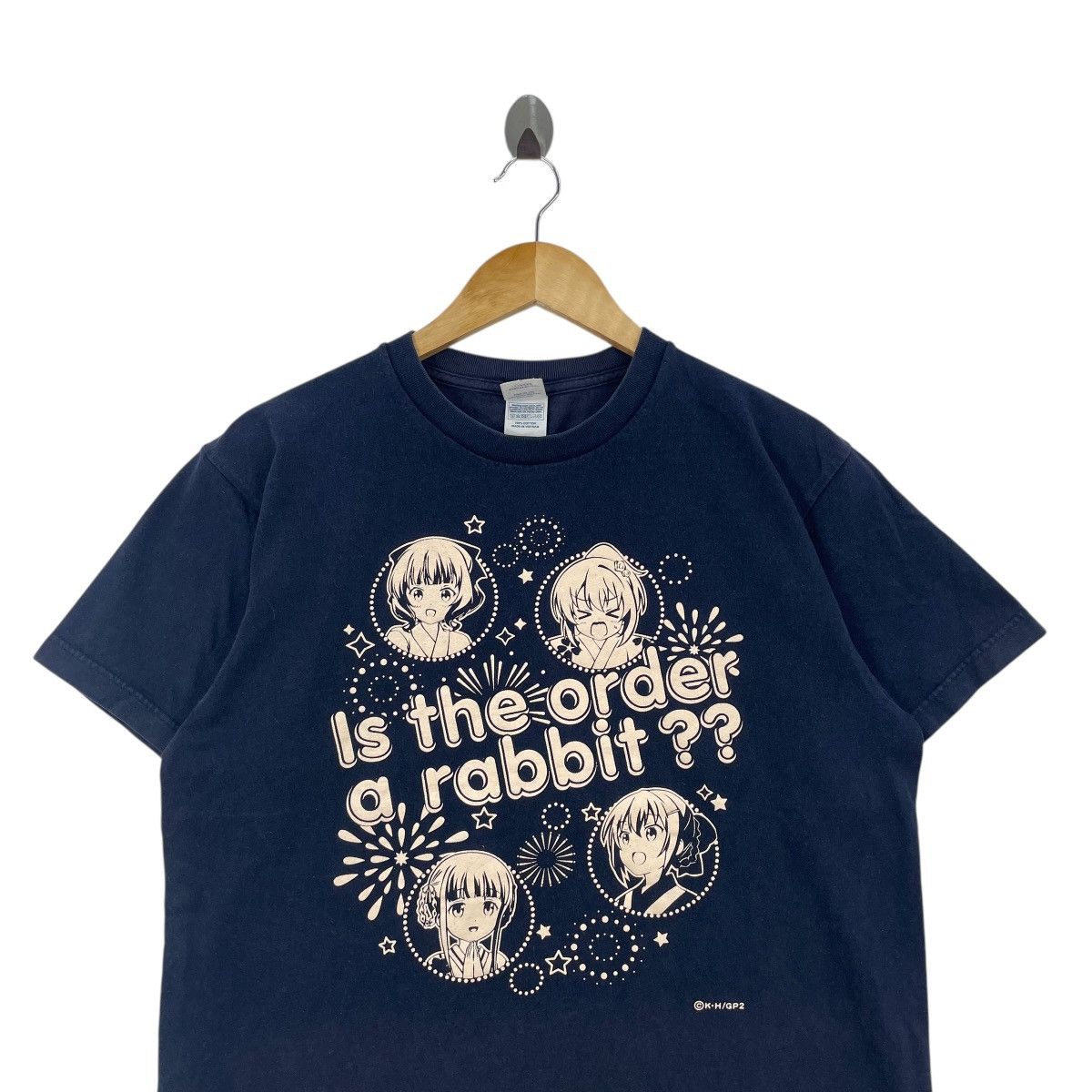 Anime Is the Order a Rabbit? Manga Series Tee Shirt Size US L / EU 52-54 / 3 - 3 Thumbnail