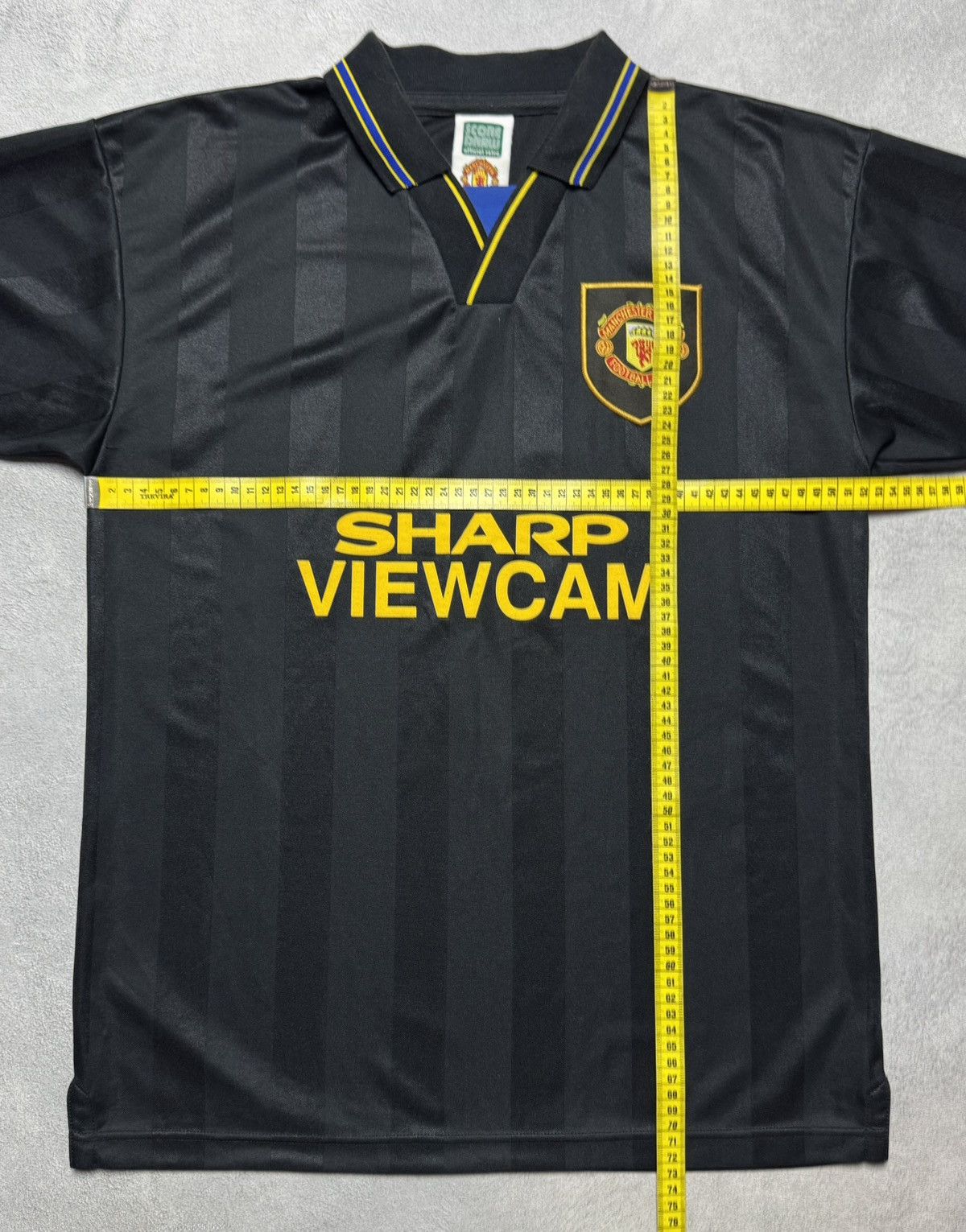 Vintage Manchester United 1993 1995 Away Shirt Soccer Jersey Size US M / EU 48-50 / 2 - 11 Thumbnail