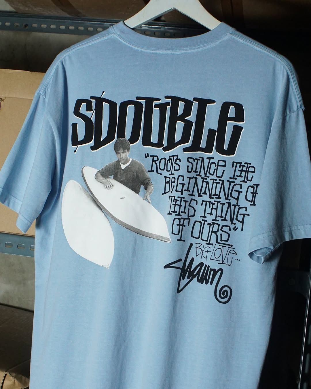 S/DOUBLE SDouble by Shawn Stussy Pintails T-Shirt Size US M / EU 48-50 / 2 - 4 Thumbnail