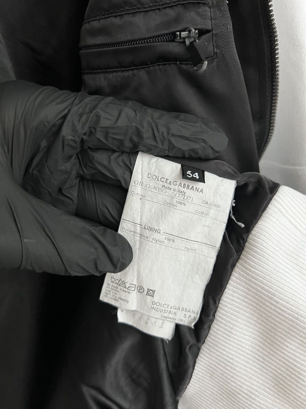 Dolce & Gabbana Dolce & Gabbana Calcio Zip Ninja Hoodie Mens Size 54 or M/L Size US L / EU 52-54 / 3 - 12 Thumbnail