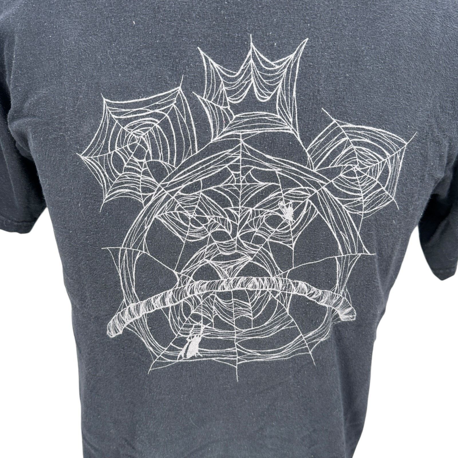 Mishka Mishka NYC Web Mop T-Shirt Men’s Medium Black Short Sleeve Size US M / EU 48-50 / 2 - 2 Thumbnail