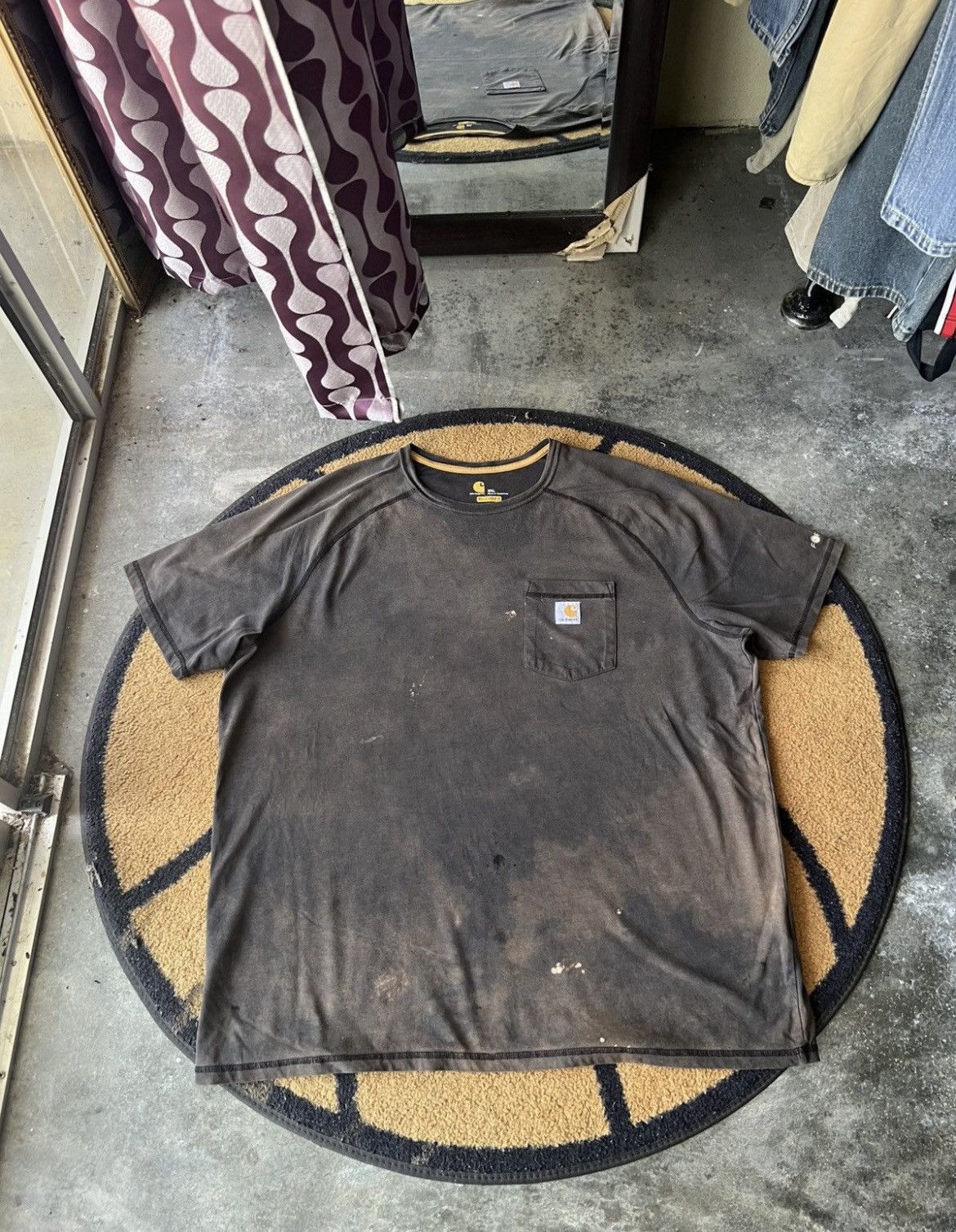 Carhartt 🔥Sun Faded Carhartt Force Pocket Tee Size US XXL / EU 58 / 5 - 4 Thumbnail