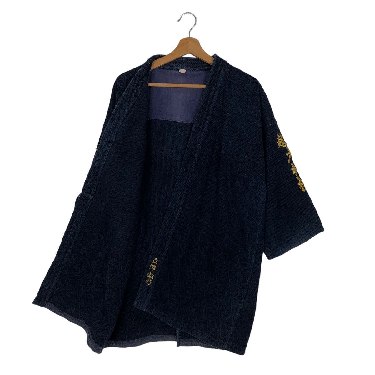 Blue Blue Japan VINTAGE INDIGO KIMONO JAPANESE WEAR Size US M / EU 48-50 / 2 - 8 Thumbnail