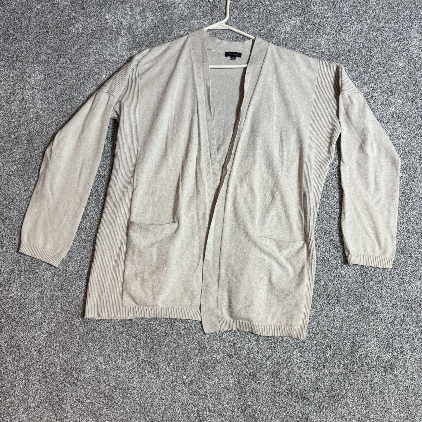 Other Lagenlook Cardigan Sweater Women XL Nature Earthy Layering Size XL / US 12-14 / IT 48-50 - 1 Thumbnail