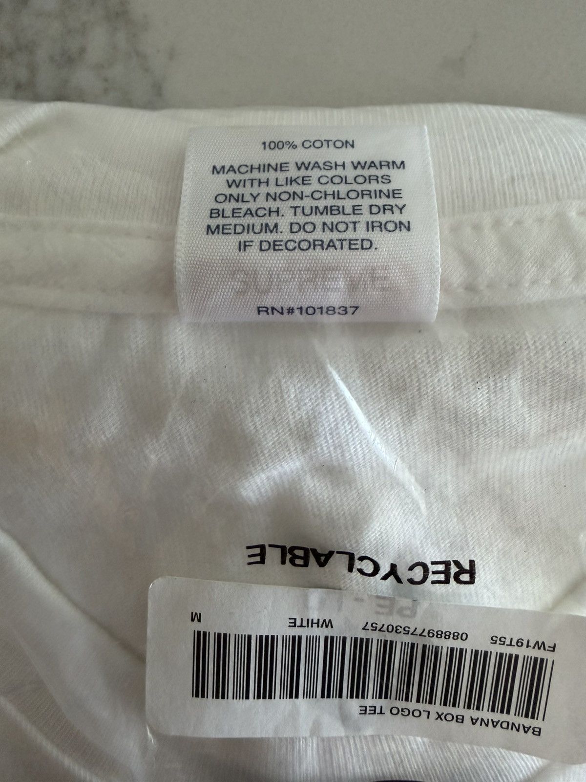 Supreme Supreme FW19 Bandana Box Logo Size US M / EU 48-50 / 2 - 3 Thumbnail
