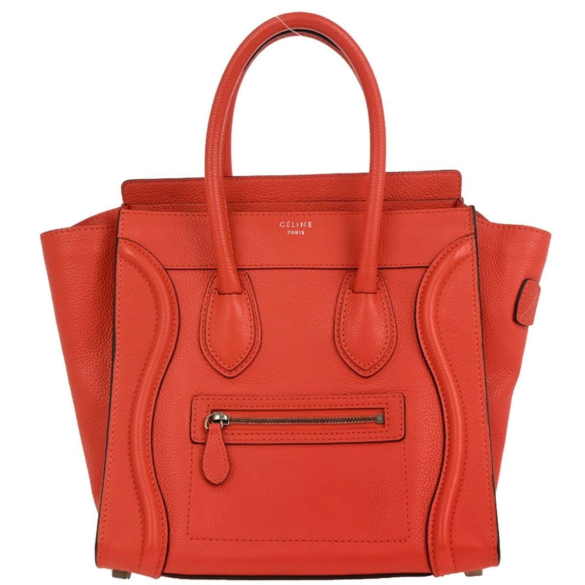 Celine Celine Luggage Bag Smooth Leather Size ONE SIZE - 1 Thumbnail