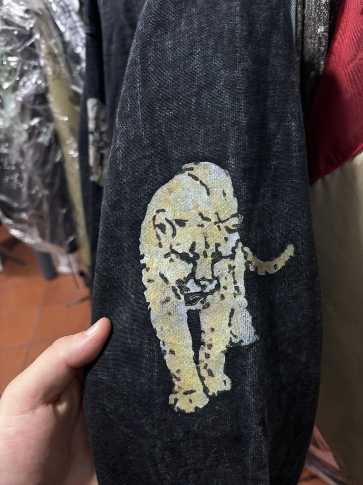 Rhude Rhude Wolf Crewneck Sweatshirt 'Black' Size US M / EU 48-50 / 2 - 4 Thumbnail