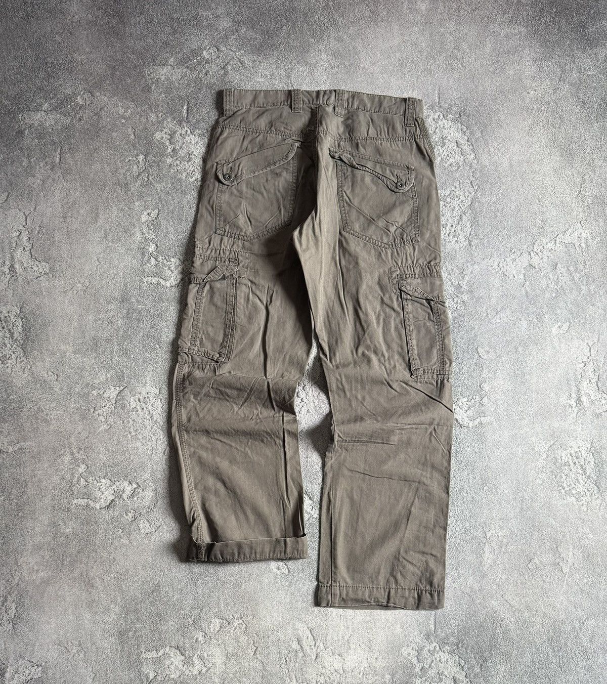 Le Grande Bleu (L.G.B.) Clockhouse 30/30 cargo multipocket baggy pants trousers Y2K Size US 30 / EU 46 - 8 Thumbnail